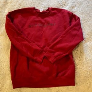 Marie Wold Grind and be Grateful crew neck